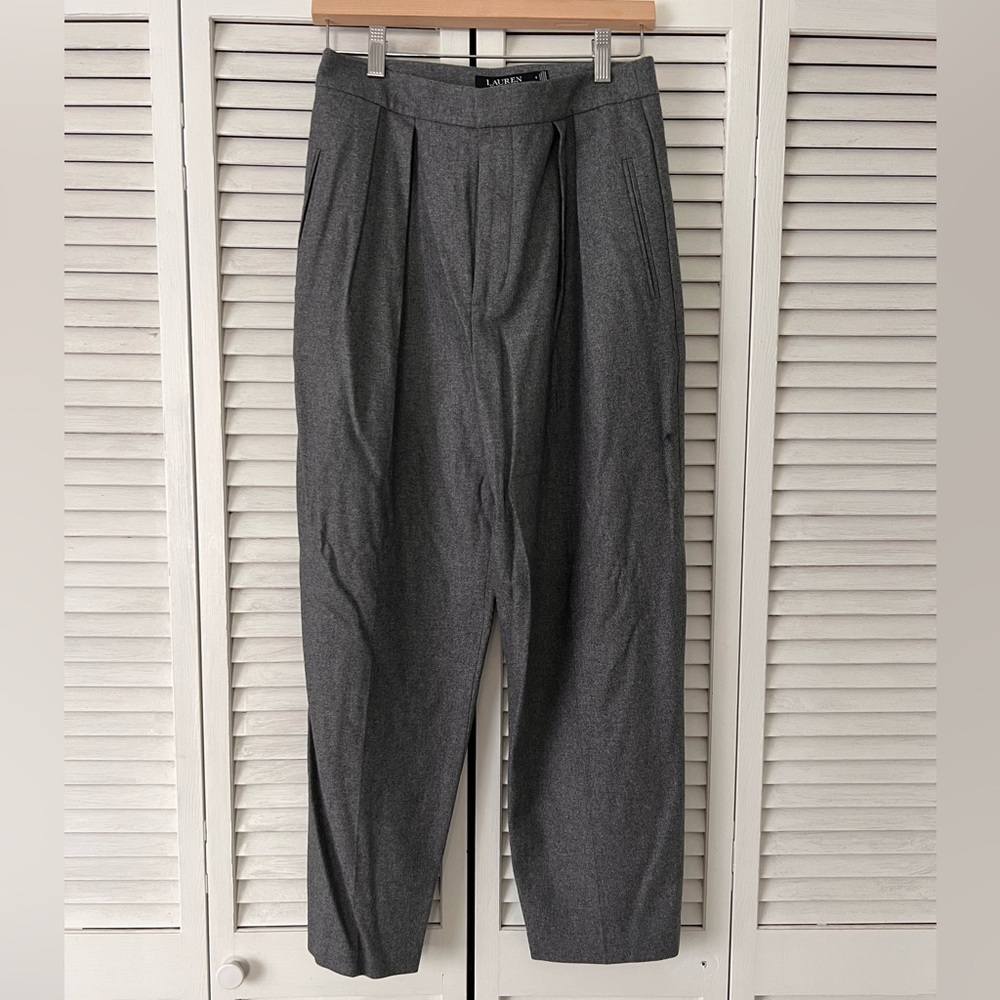 Lauren RL sz 4 pleated trousers